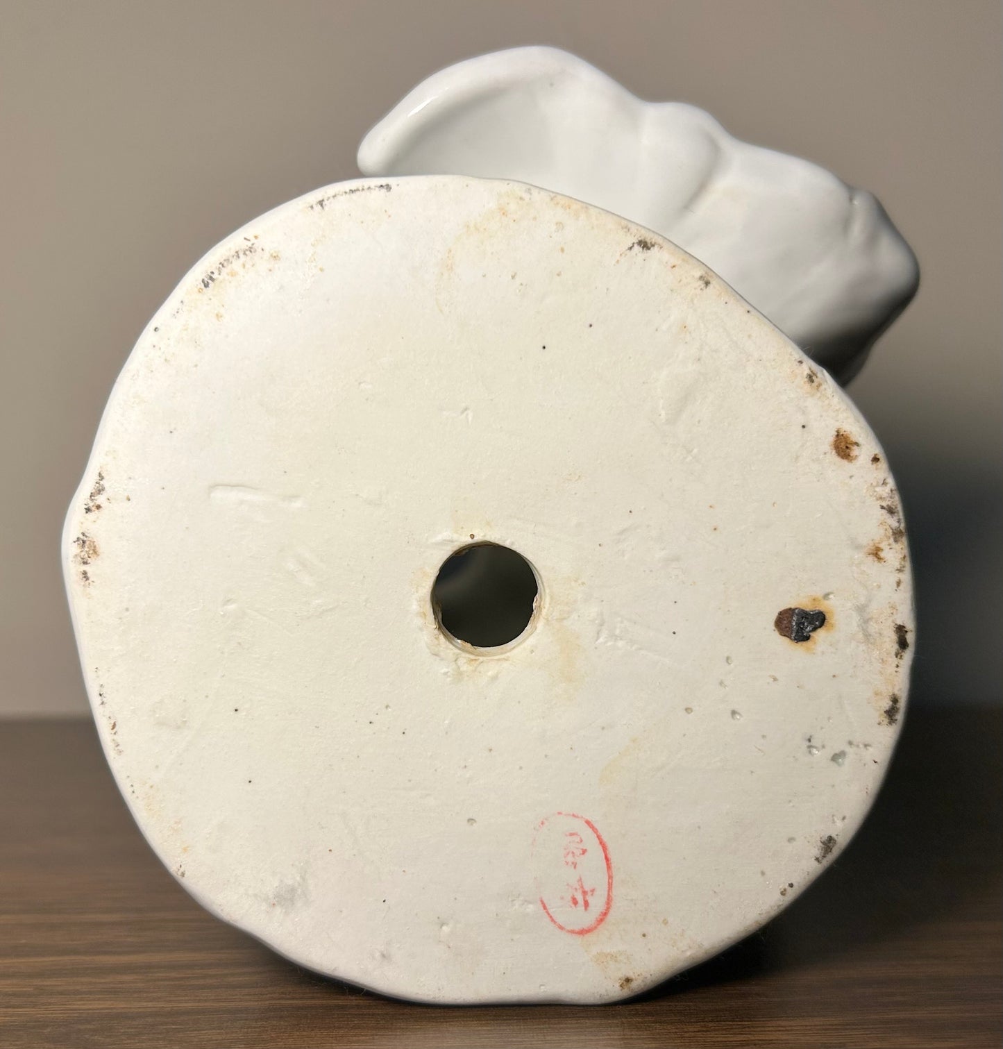 Vintage 1960’s Chinese Dehua Blanc de Chine Porcelain Reticulated Koi Carp Fish Sculpture