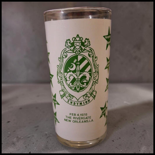 Vintage 1978 Endymion Extravaganza Highball Glass (New Orleans Mardi Gras)
