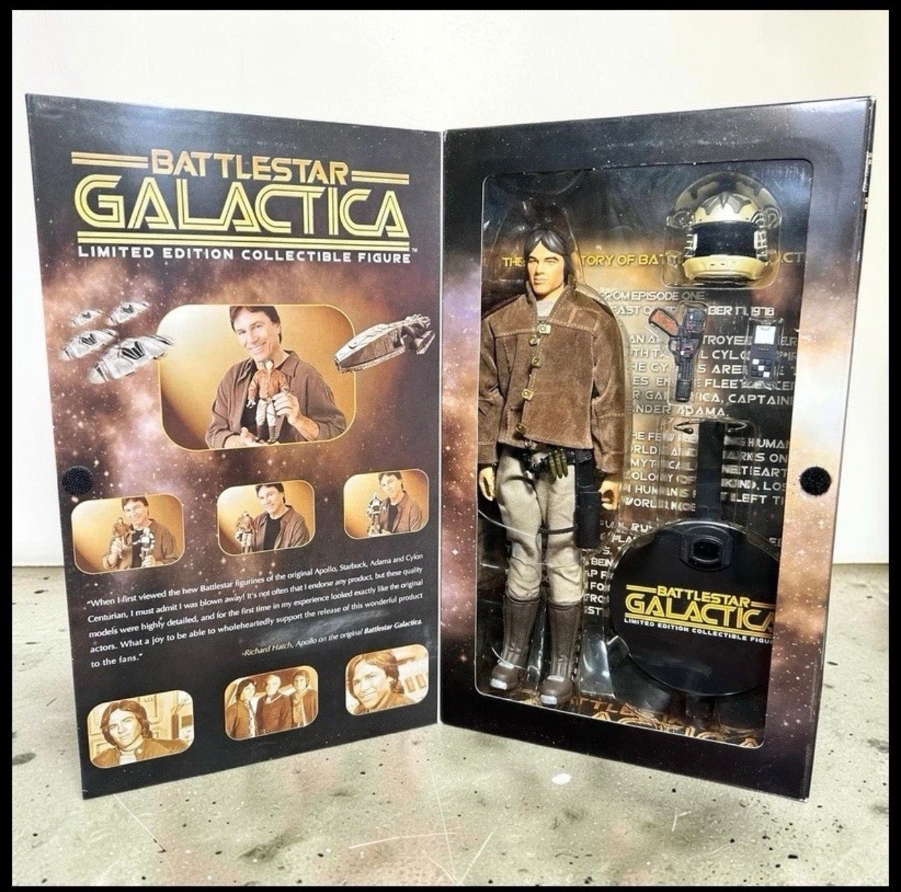 Majestic Studios Battlestar Galactica Apollo 12-Inch Limited Edition Collectible Action Figure in Box (2006)