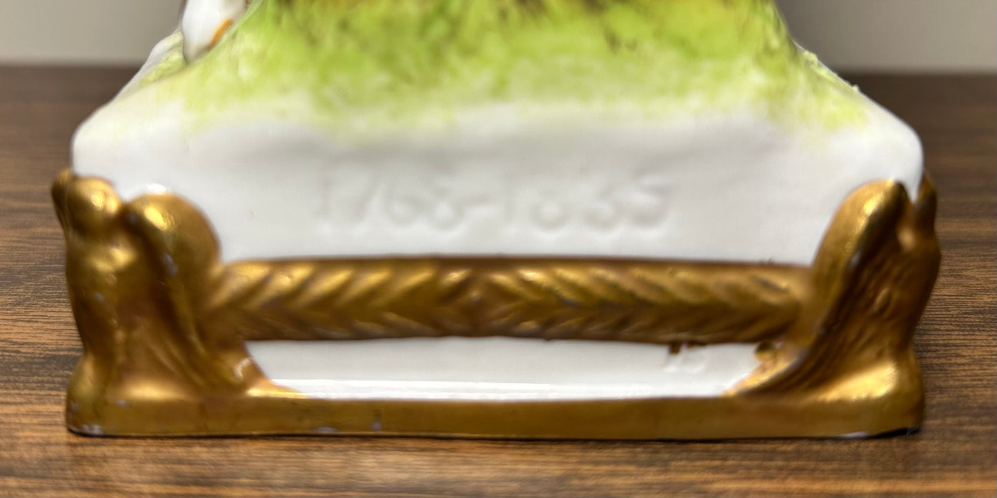 Vintage Circa 1950 German Scheibe-Alsbach Kister Mortier French Soldier Figurine