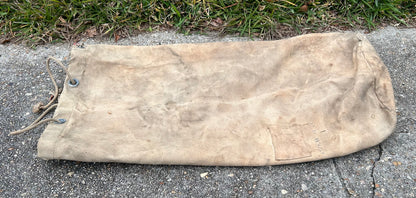 1940’s World War II Era American U.S. Navy Canvas Duffel Seabag