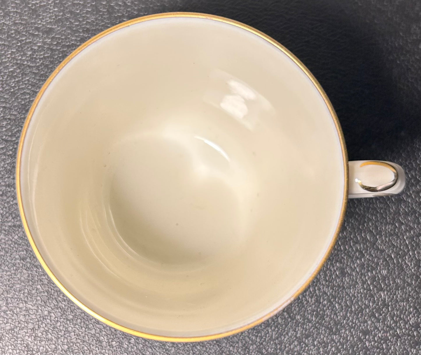 1947-48 Danish Royal Copenhagen Porcelain Frijsenberg Floral Pattern Demitasse Cup and Saucer Set
