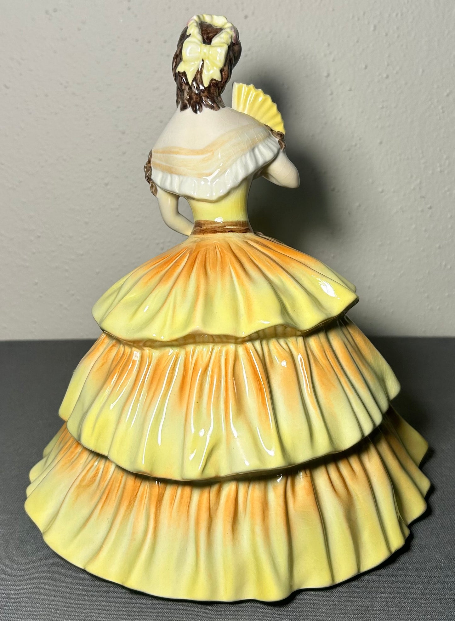 Vintage 1950’s American Goldscheider Everlast Ceramic Southern Belle Figurine