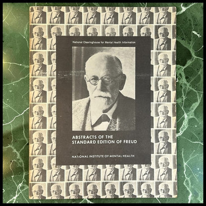 Vintage 1972 “Abstracts of the Standard Edition of the Complete Psychological Works of Sigmund Freud” Paperback Book