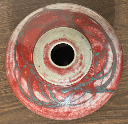 Vintage 1980’s American Contemporary Style Gary Kosmas Art Pottery Clay Rotund Vase