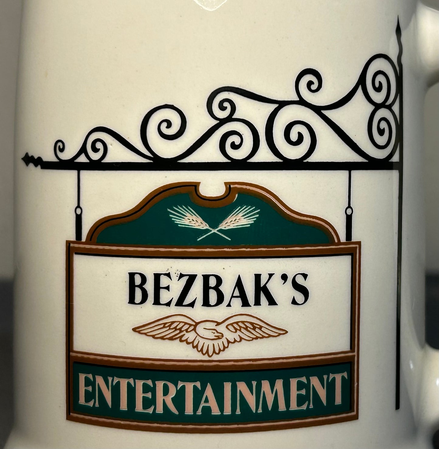 Vintage 1970’s New Orleans Bezbak’s Entertainment Vul-Con Sci-Fi Convention Ceramic Mug Stein