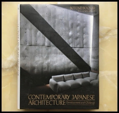 Vintage 1985 “Contemporary Japanese Architecture: Its Development and Challenge” by Botond Bognor Hardcover Book (Signed Copy)