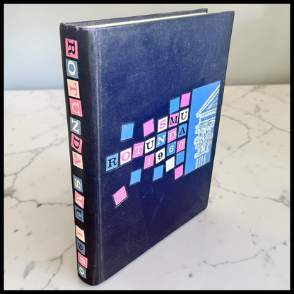 Vintage 1960 Southern Methodist University Mustangs Rotunda Hardcover Yearbook