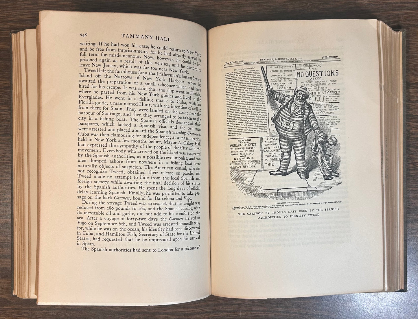 “Tammany Hall” by M.R. Werner Hardcover Book (1928) (Doubleday, Doran & Company, Inc.)