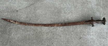Early 19th Century Indo-Persian Tulwar Saber Sword Weapon