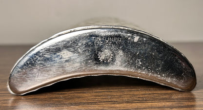 1940’s German Alfred Harald Schneider Hammered Chrome Metal 16 Oz. Drinking Flask