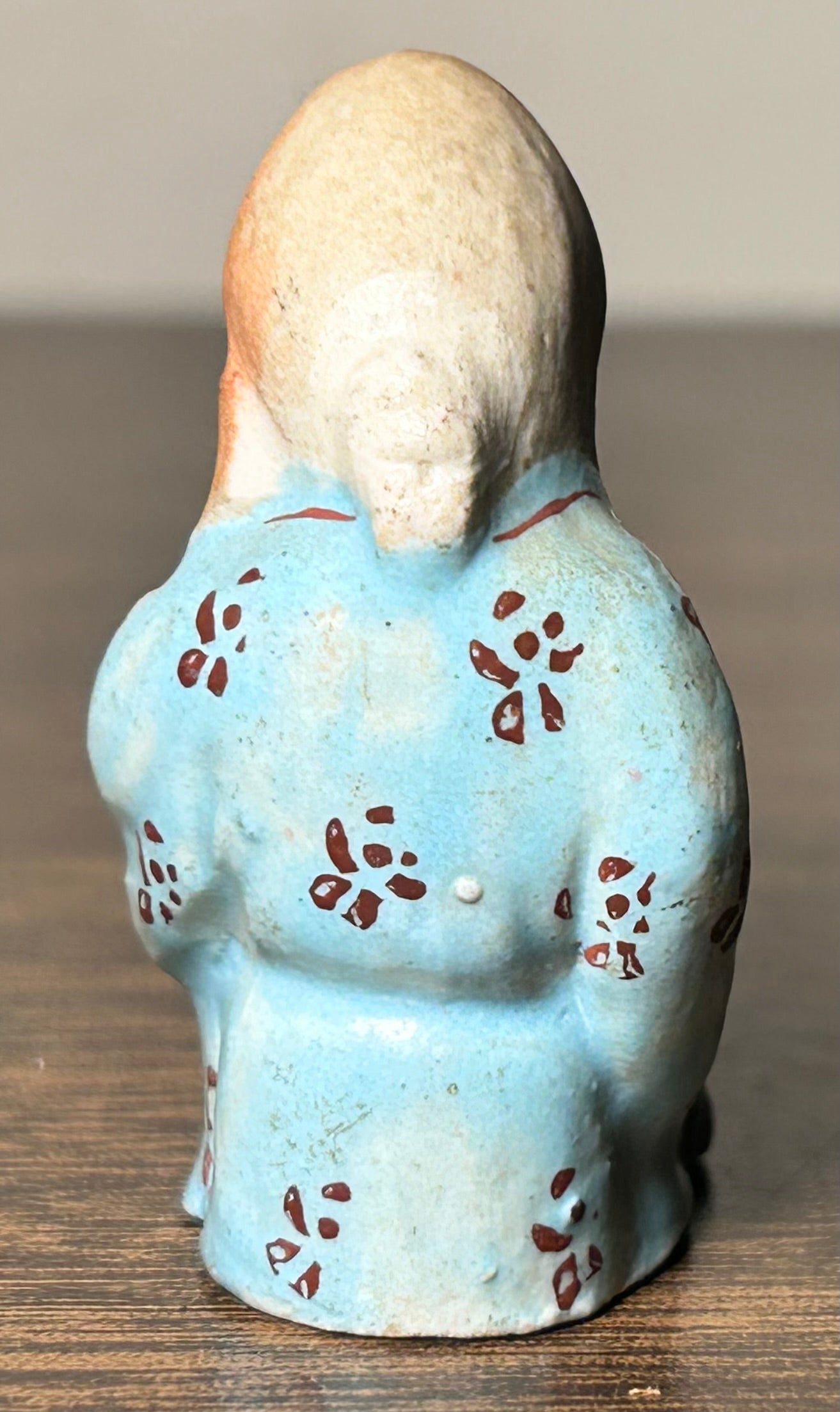 Vintage Mid 20th Century Chinese Porcelain Shou Lao Miniature Figurine