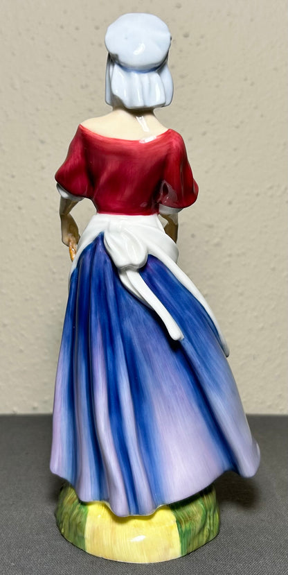 Vintage 1989 English Royal Doulton Porcelain Dawn Figurine (HN 3528) (Retired)