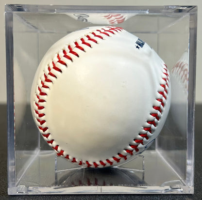 2009 Los Angeles Dodgers Souvenir Rawlings Major League Baseball in Acrylic Display Case