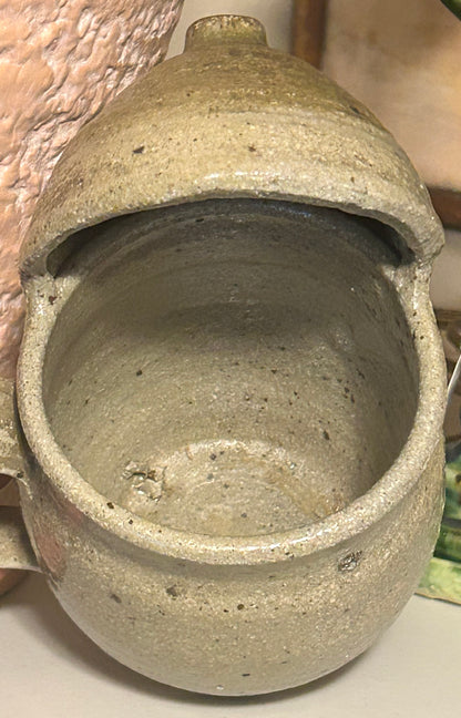 Vintage 1974 American Contemporary Kitschy Art Pottery Breast Boob Creamer Pitcher Signed Alwerth