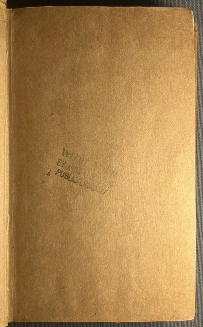 1904 “Gardens of the Caribbees: Sketches of a Cruise to the West Indies and the Spanish Main” by Ida M. H. Starr Hardcover Book