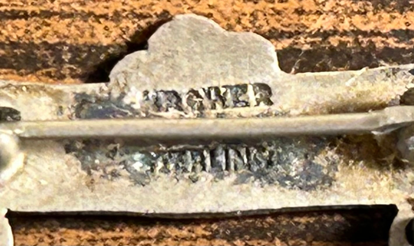 Vintage 1958 American Leonard Krower Sterling Silver Spelling Award Medal (New Orleans)