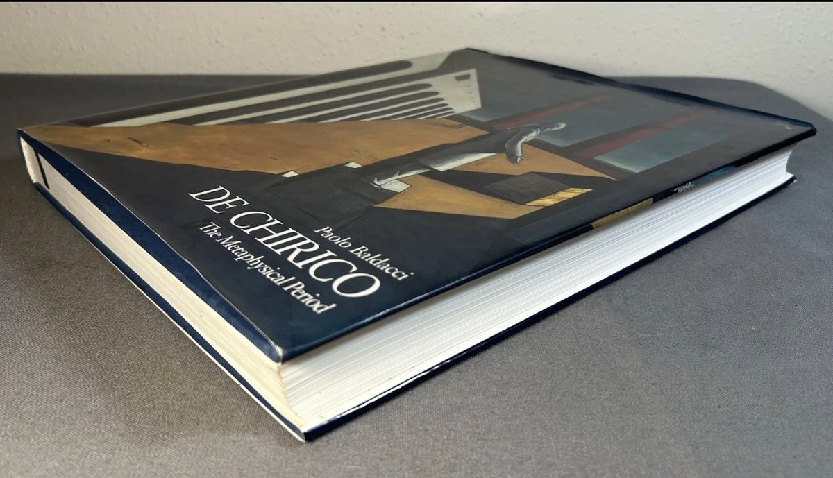 Vintage 1997 “De Chirico: The Metaphysical Period” by Paolo Baldacci Hardcover Book