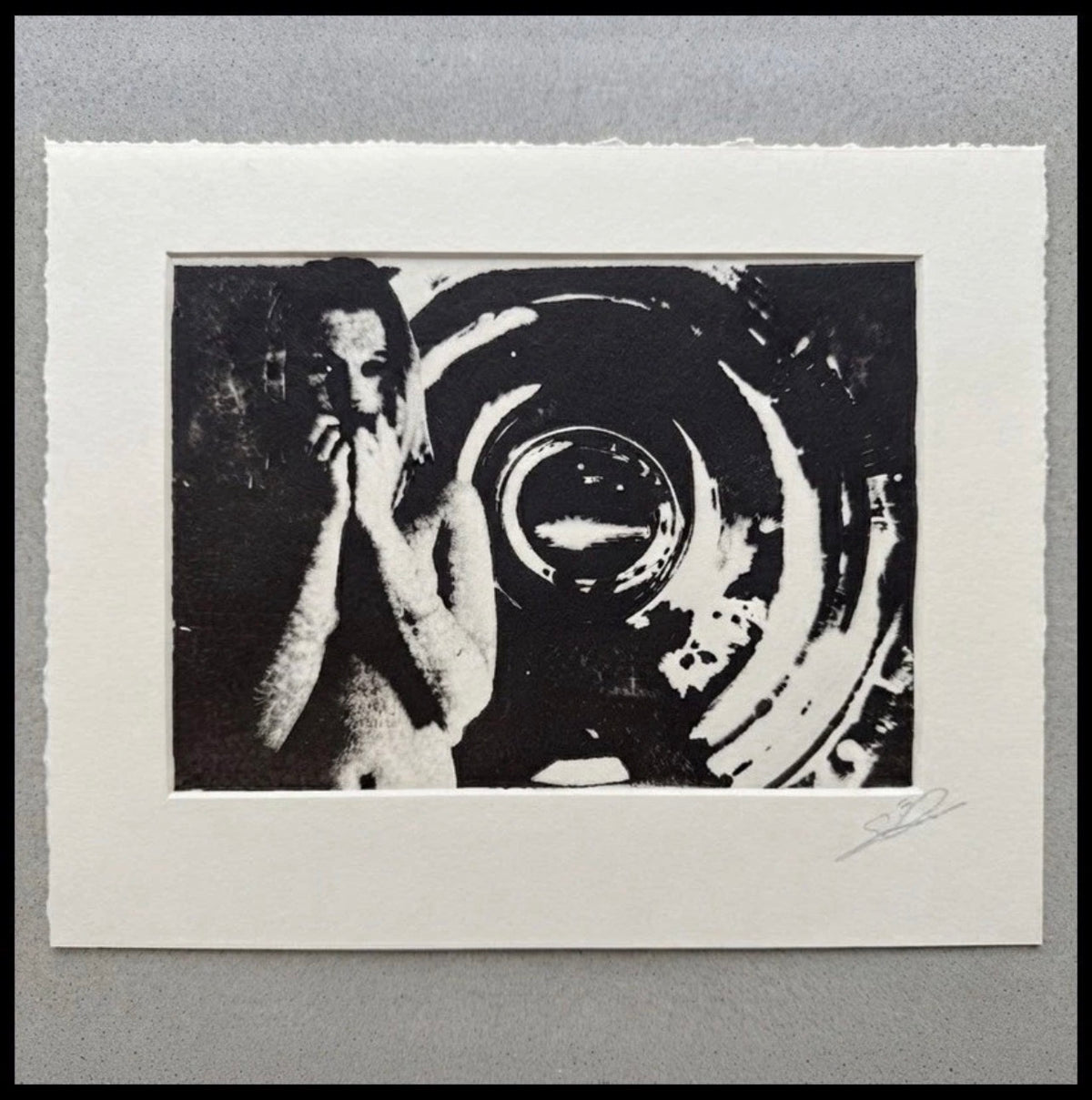 Sean Gardner - Untitled Surrealist Signed Limited Edition Intaglio Etching (#5/6) (Louisiana)