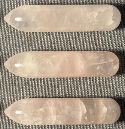 Lot of 10 Mixed Crystal Point Pendant Massage Stick Wands