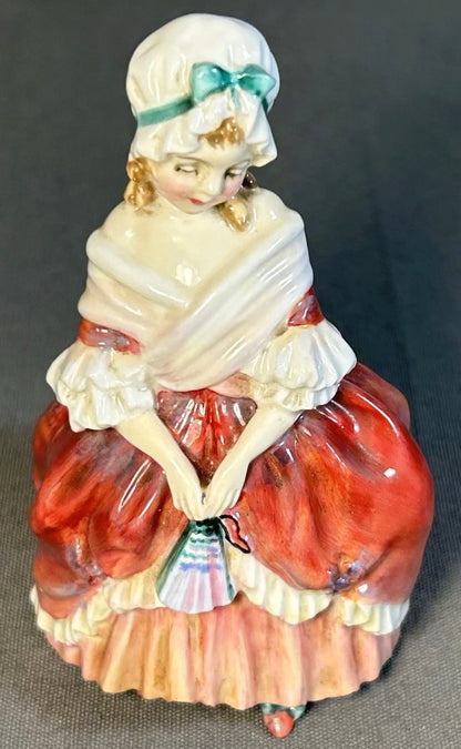 1940 English Royal Doulton Bone China Porcelain Peggy Figurine (Retired)