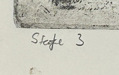 Sean Gardner - “Stage 3” Signed Intaglio Etching (Louisiana)