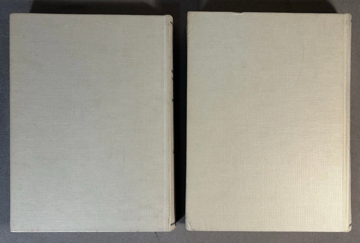 Vintage 1956 “Les Marques de Collections de Dessins & d'Estampes” Supplément 2-Volume Hardcover Book Set