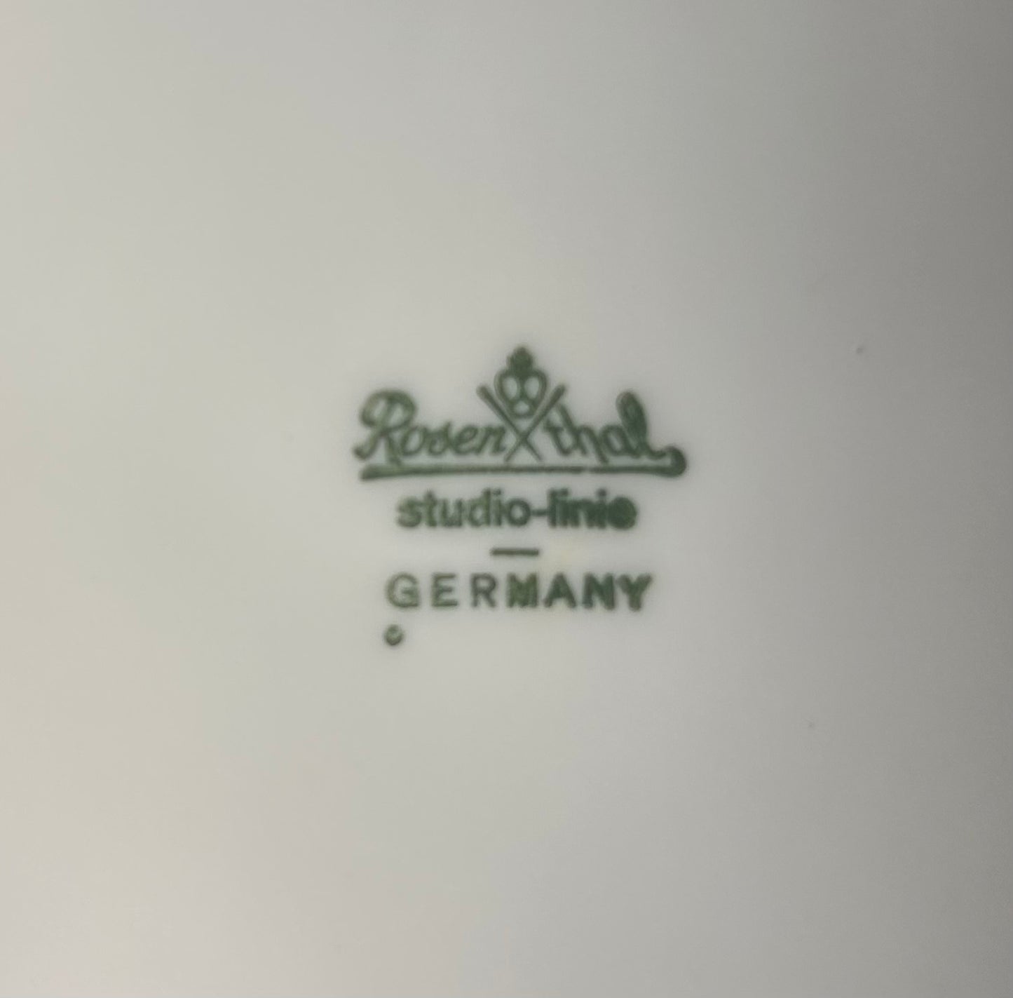 Vintage 1970 German Mid Century Modern Rosenthal Studio Line Porcelain White Drop Form Teapot by Luigi Colani