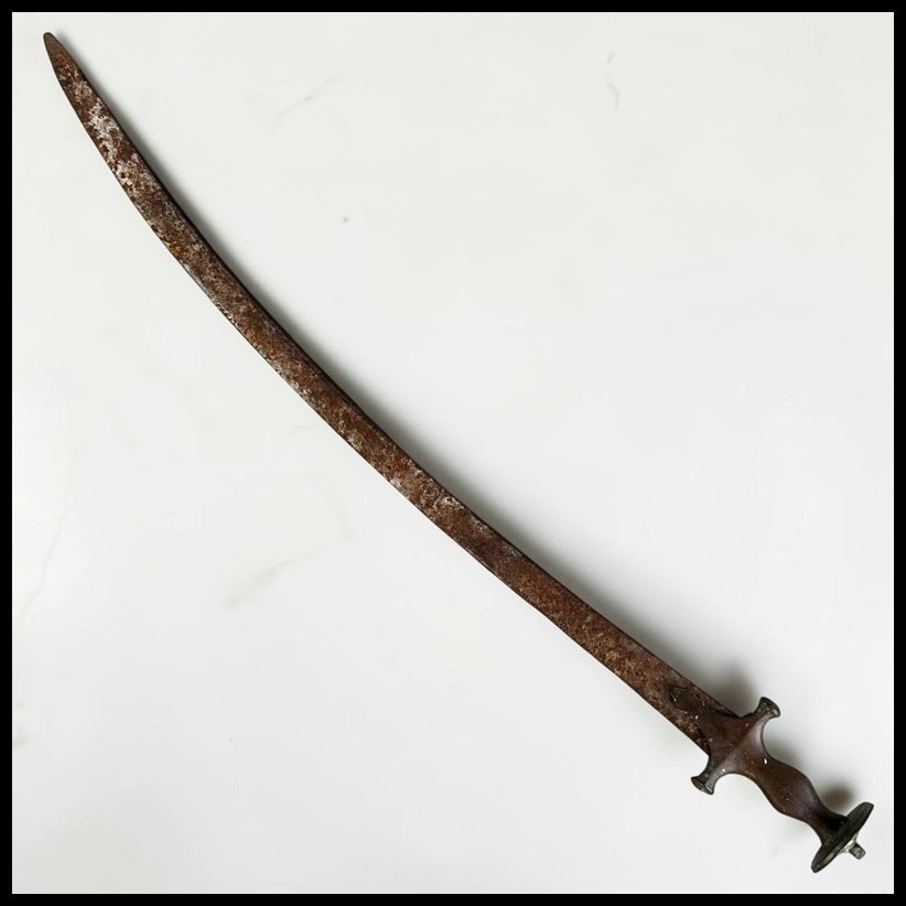 Early 19th Century Indo-Persian Tulwar Saber Sword Weapon