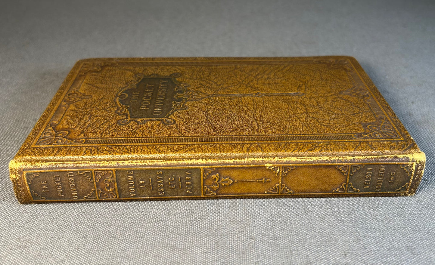 1927 American “The Pocket University - Volume IV, Part I: Poe” Hardcover Book
