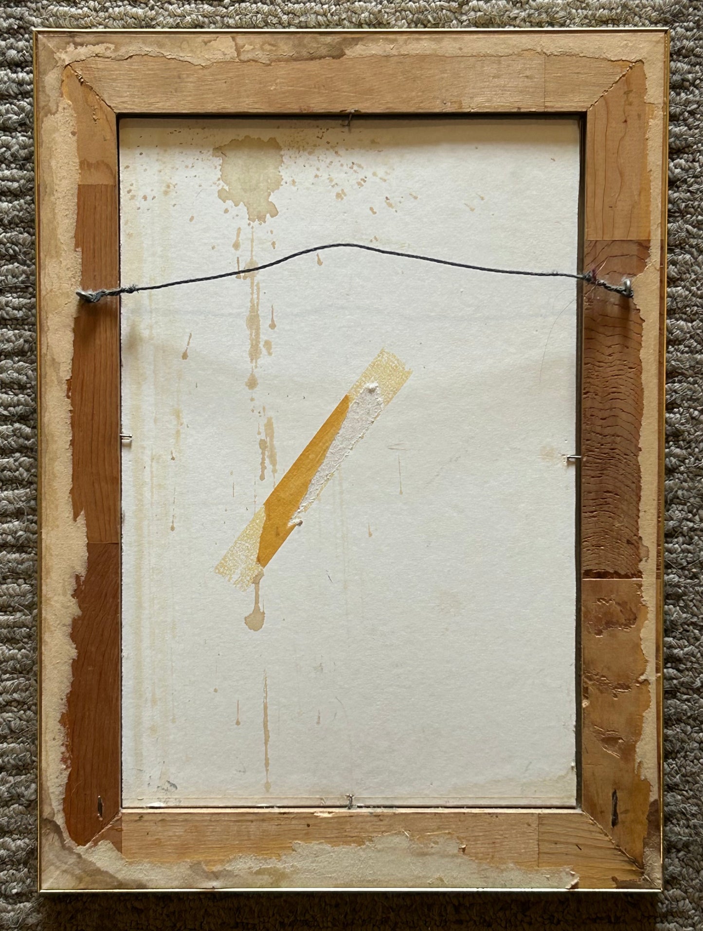 Jim Tweedy - Chef Cooking Cartoon Pop-Art Framed Reverse Glass Painting (20th/21st Century) (Louisiana)