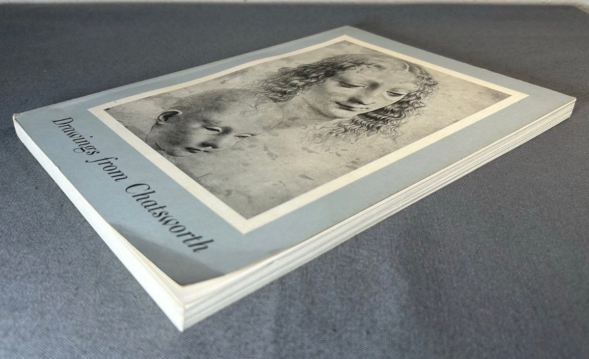 Vintage 1962 “Old Master Drawings from Chatsworth: A Loan Exhibition from the Devonshire Collection” Art Museum Exhibition Catalog Softcover Book