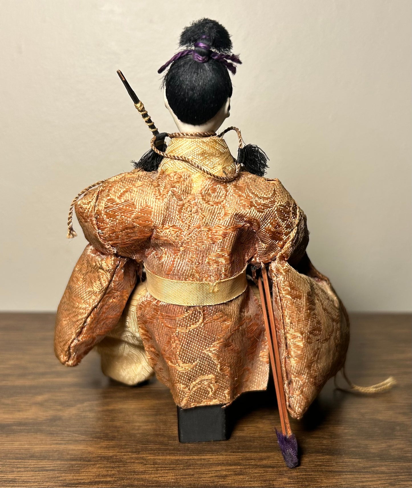 Early 20th Century Japanese Hinamatsuri Ningyo Imperial Court Empress Doll (Meiji Period)