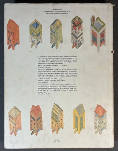 Vintage 1988 “The History of Postmodern Architecture” by Heinrich Klotz Hardcover Book