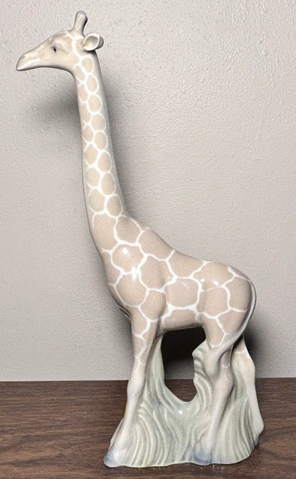 Vintage 1970’s Spanish Miguel Requena Valencia Porcelain Giraffe Figurine