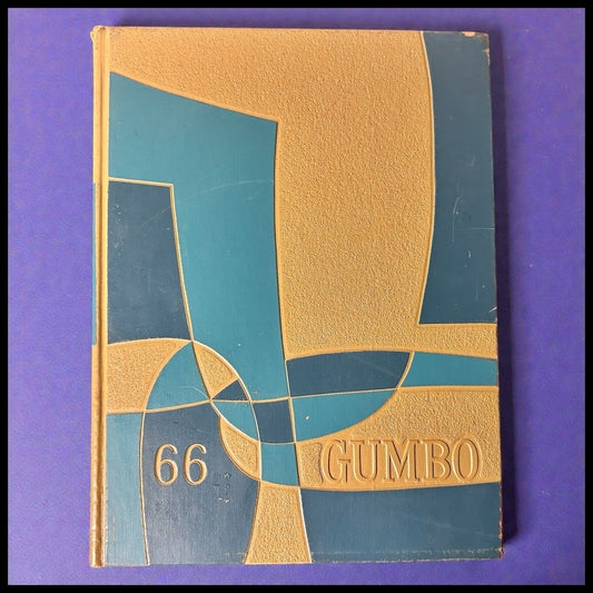 Vintage 1966 LSU Tigers Gumbo Yearbook