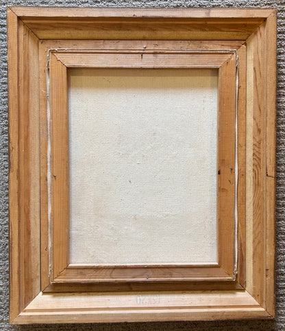 Vintage Circa 1970 American Impressionistic Realist Landscape Framed Oil Painting on Canvas Signed Jiacomo