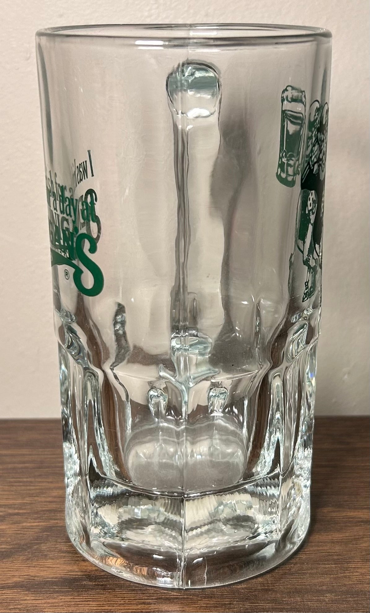 Vintage 1980’s Bennigan’s Tavern Glass Beer Mug