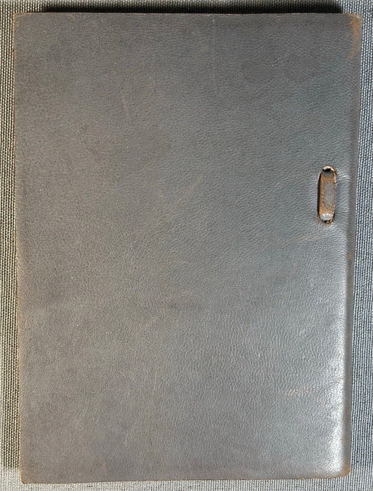1918 University of Wisconsin Leather-Bound Commencement Invitation Program by E.A. Wright Company