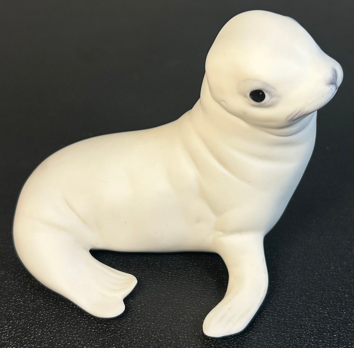 Vintage 1982 American Cybis Bisque Porcelain Seal Figurine