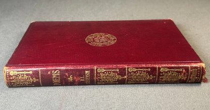 1909 “Poems” by Robert Louis Stevenson Leather-bound Book with Pressed Wildflower Specimens