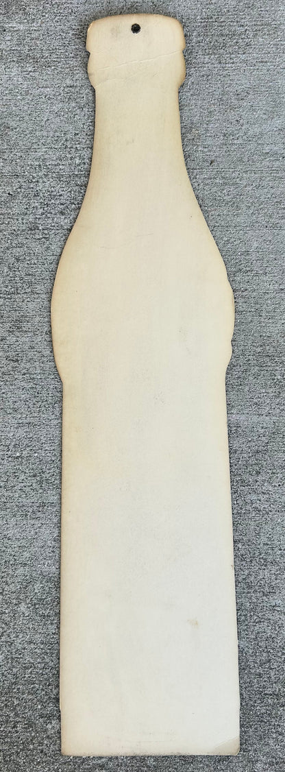 Vintage 1950’s American Pal Ade Soda Bottle Hanging Die-Cut Cardboard Advertising Sign