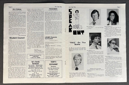 Vintage Louisiana State University School of Medicine The Tiger Rag Satirical Magazine (October 1980)