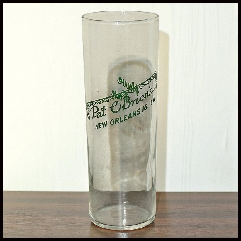 Vintage 1950’s Pat O’Brien’s New Orleans 16 Collins Glass