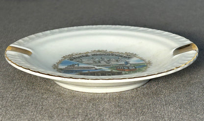 Vintage 1970’s Stone Mountain, Georgia Souvenir Ceramic Ashtray Made in Japan