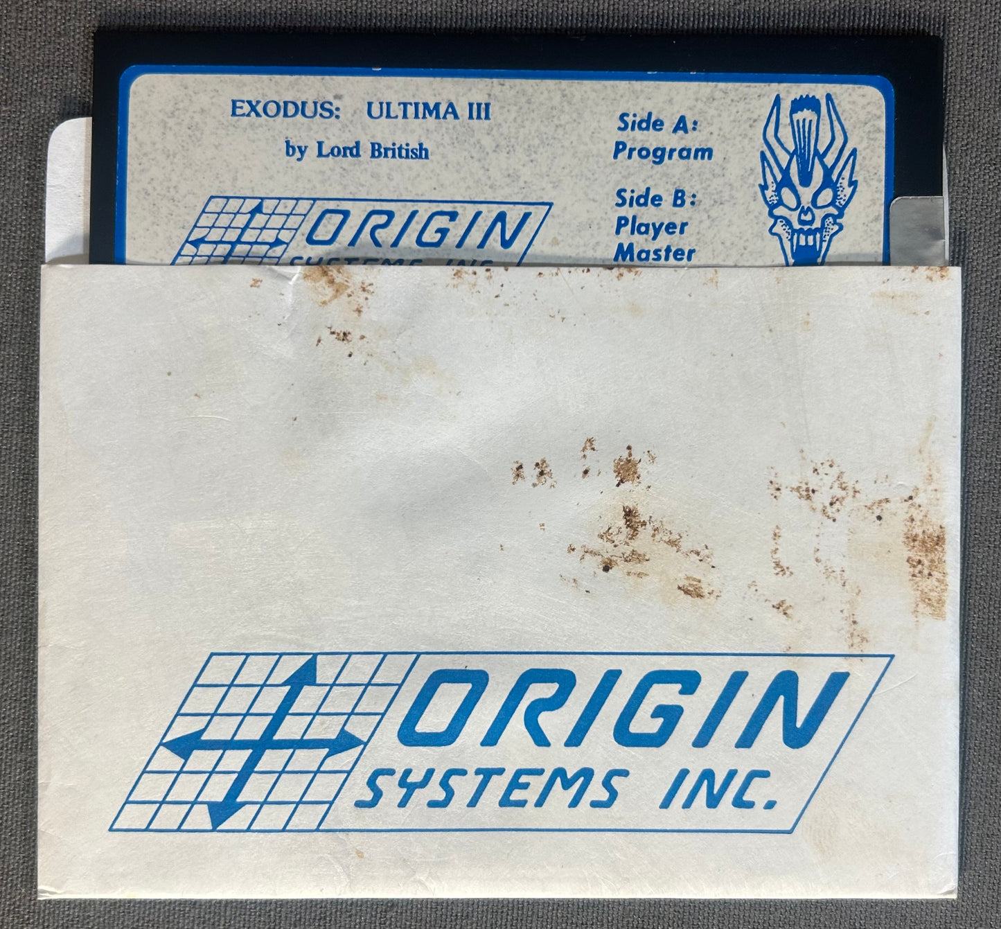 Vintage 1983 Exodus: Ultimata III Complete Big-Box PC Video Game Published by Origin Systems