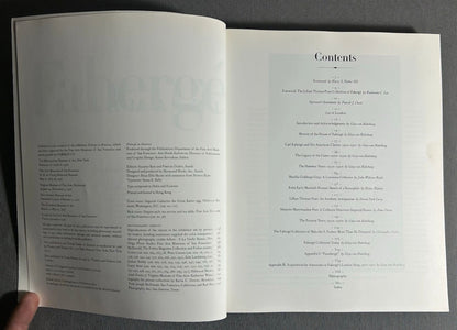Vintage 1996 “Fabergé in America” by Géza von Habsburg Softcover Book