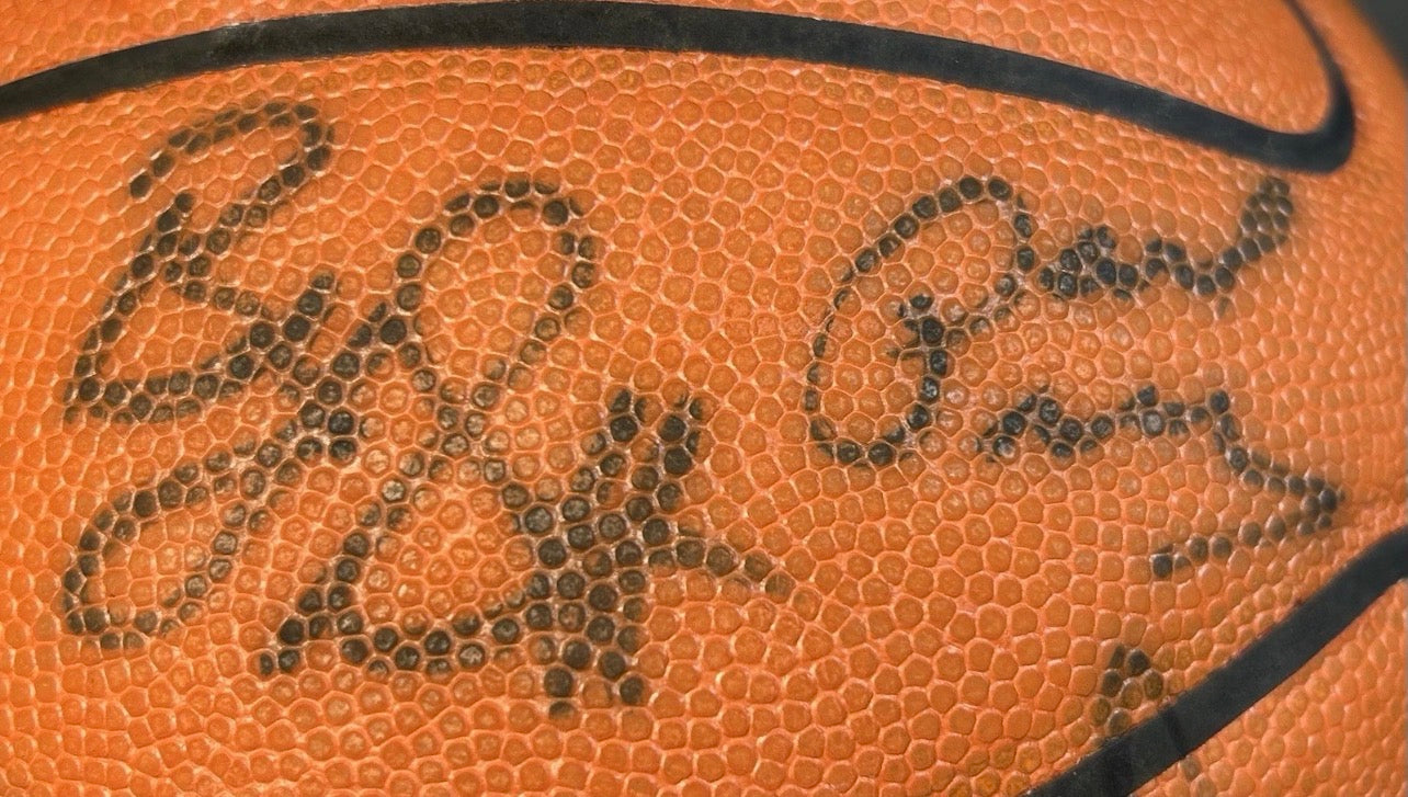 2008-2009 New Orleans Hornets Team Signed Spalding Official Game Basketball