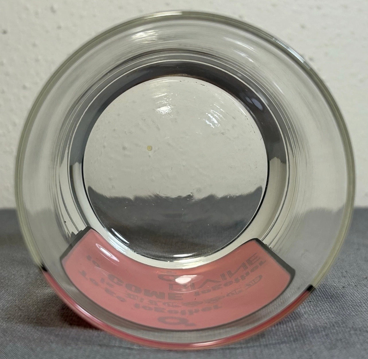 Vintage 1960’s American Mid Century Modern Novelty Adult Humor Lowball/Rocks Glass
