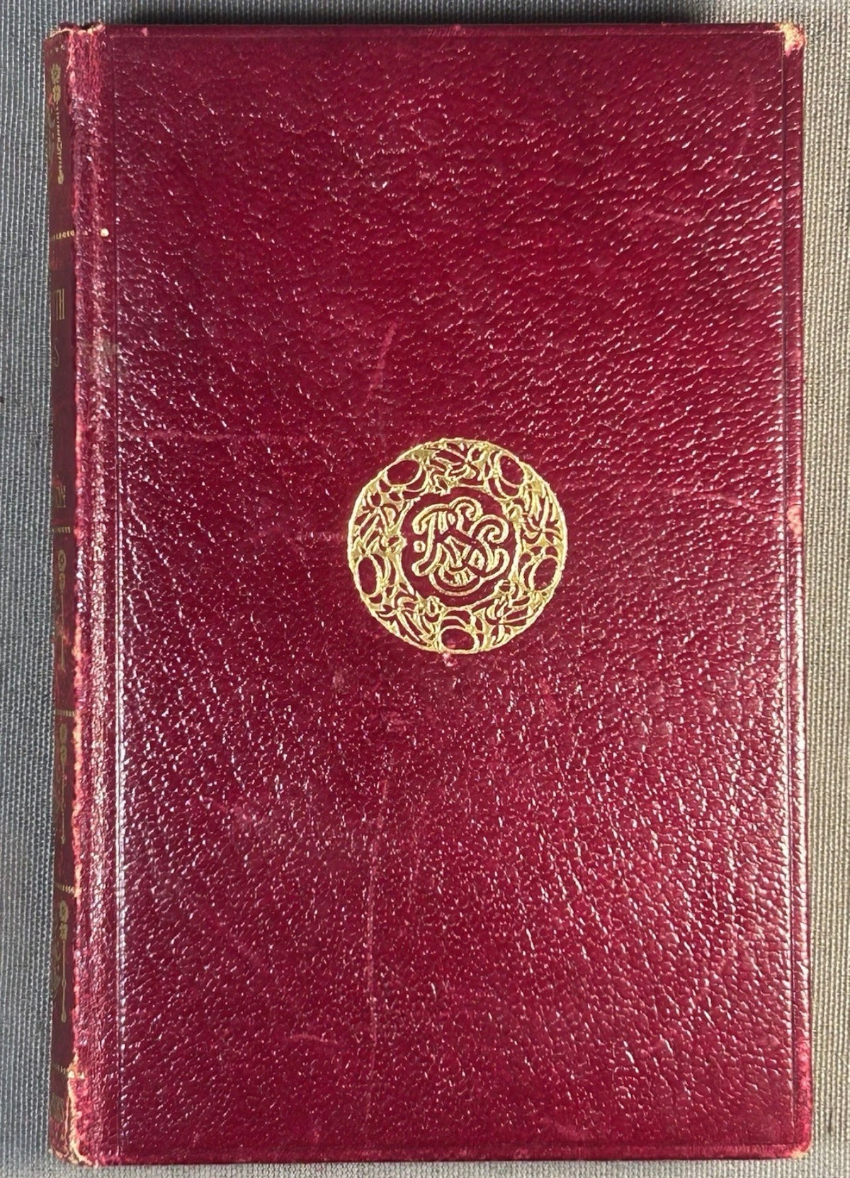 1912 “In South Seas” by Robert Louis Stevenson Leather-bound Book